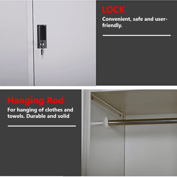 5 Tier Metal Locker — additional view